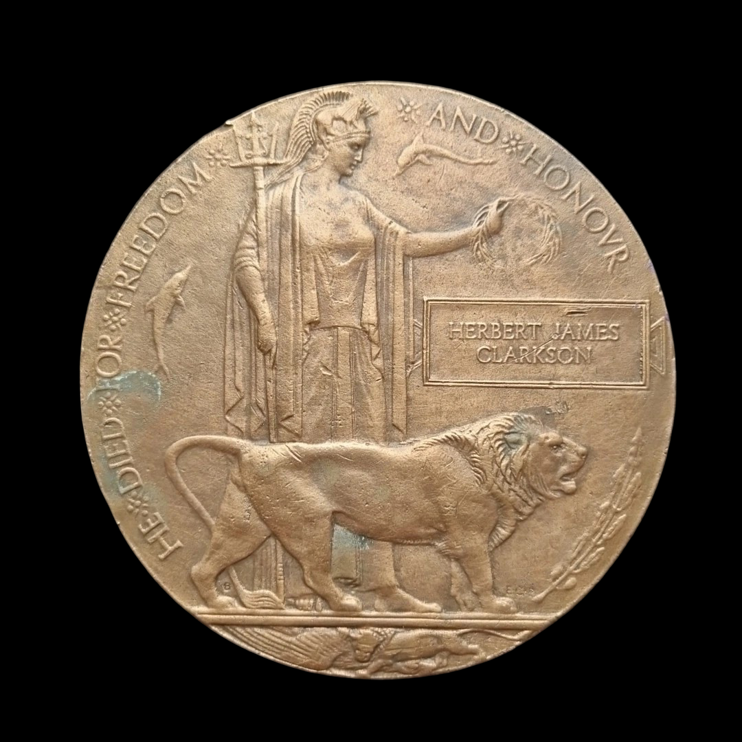 5th Bn. The Buffs (East Kent Regiment) - Died Iraq 1917 - Memorial Plaque - From Woolwich, London